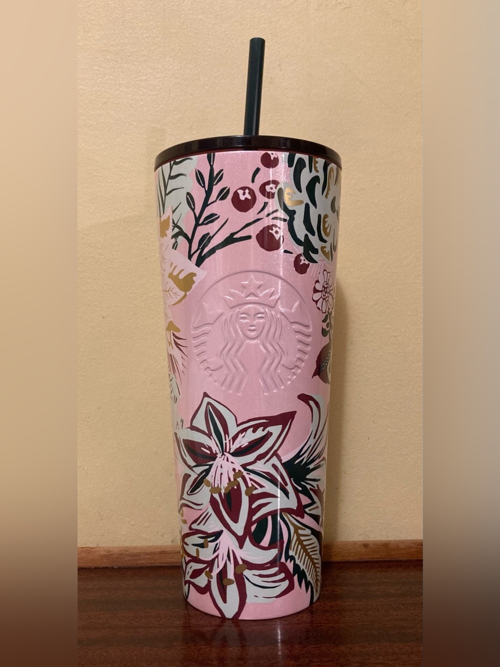 Starbucks Rare 2021 Winter Woodlands Stainless Tumbler